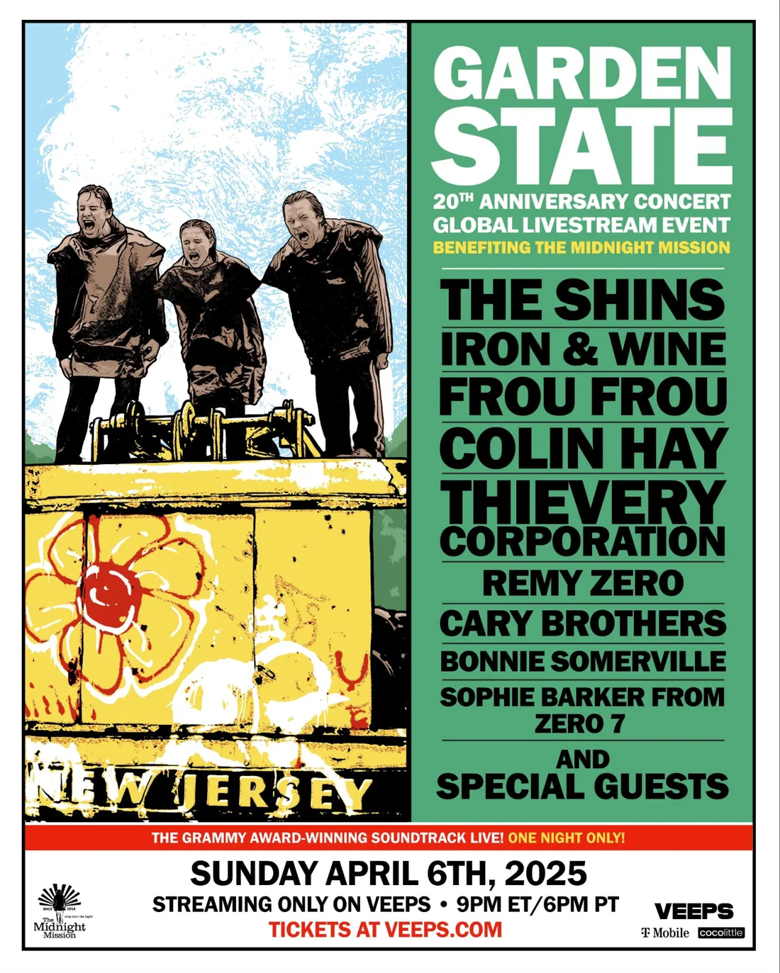 Garden State broadcast package poster